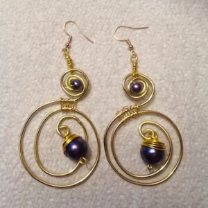 Double Swirl Earrings